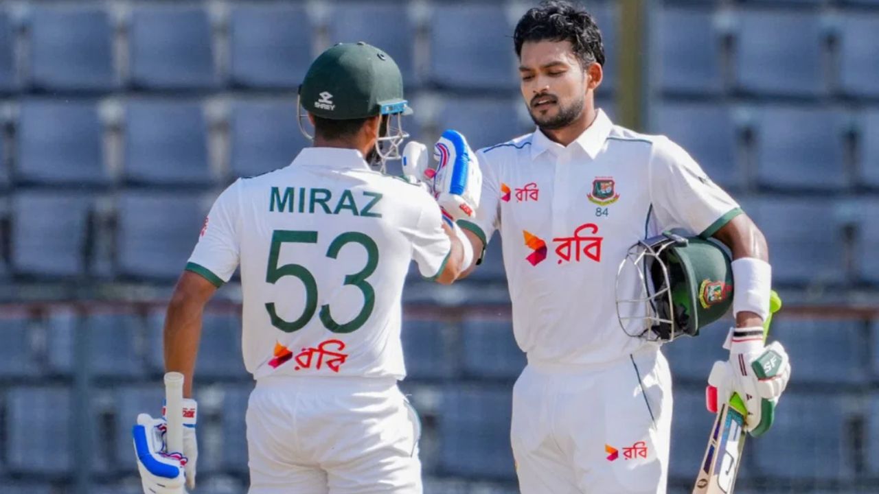 বাংলাদেশ বনাম আয়ারল্যান্ড টেস্টে পাঁচ ব্যাটারের হাফসেঞ্চুরি