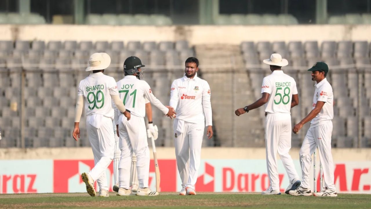 বাংলাদেশ বনাম আয়ারল্যান্ড টেস্টে বাংলাদেশের দাপট