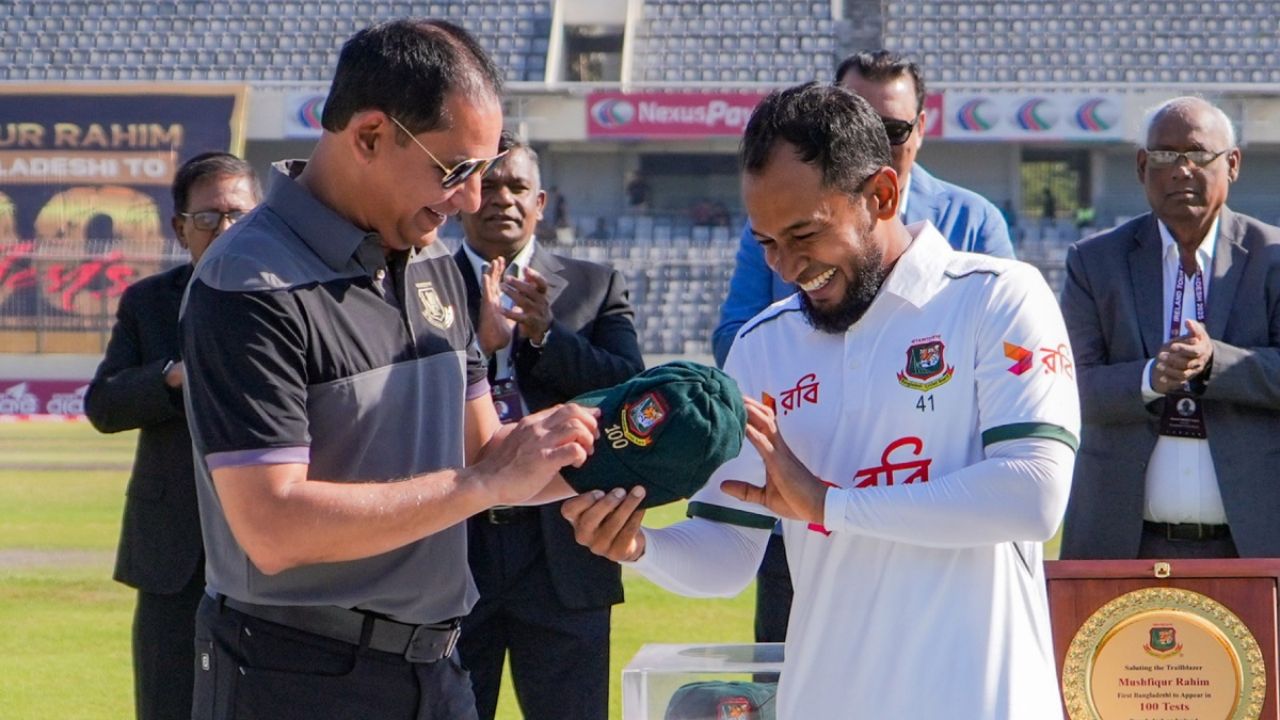 মুশফিকুর রহিম ১০০তম টেস্ট ইতিহাস