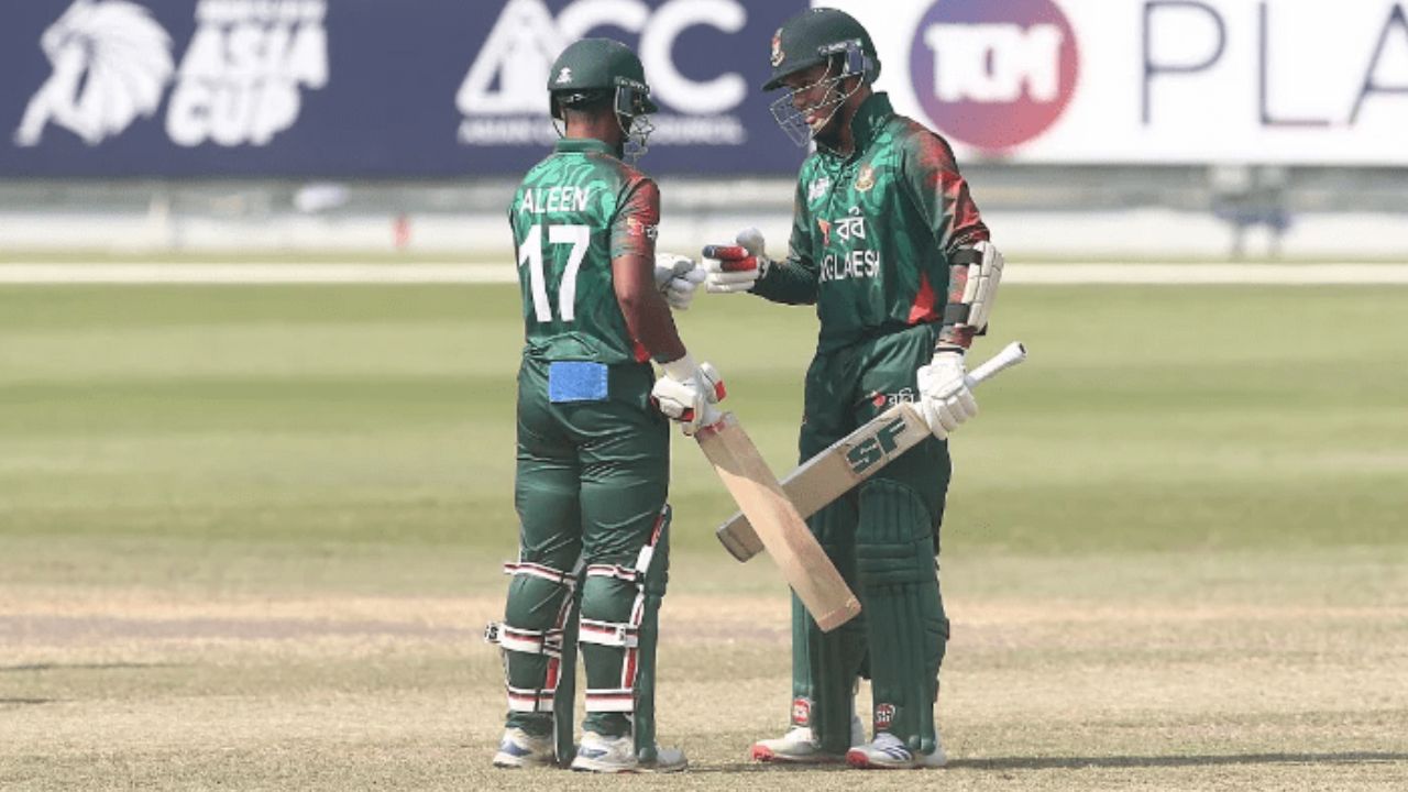 ACC U19 Asia Cup বাংলাদেশ নেপাল ৭ উইকেট জয়