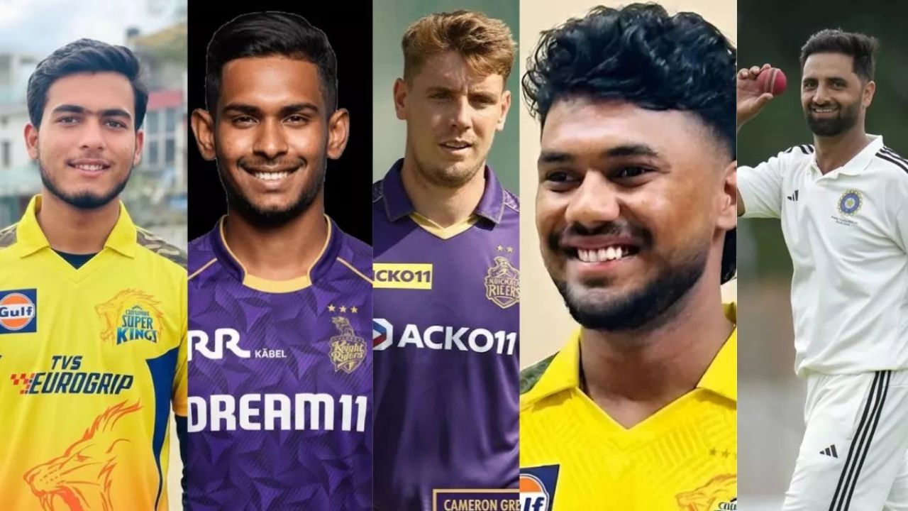 IPL ২০২৬ অকশন সবচেয়ে দামি ৫ খেলোয়াড়
