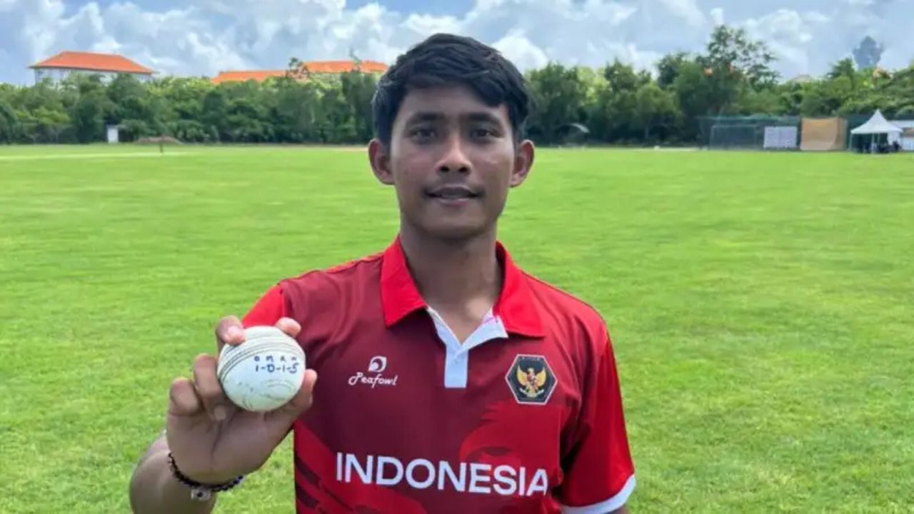 টি২০আইতে এক ওভারে পাঁচ উইকেট ইন্দোনেশিয়া