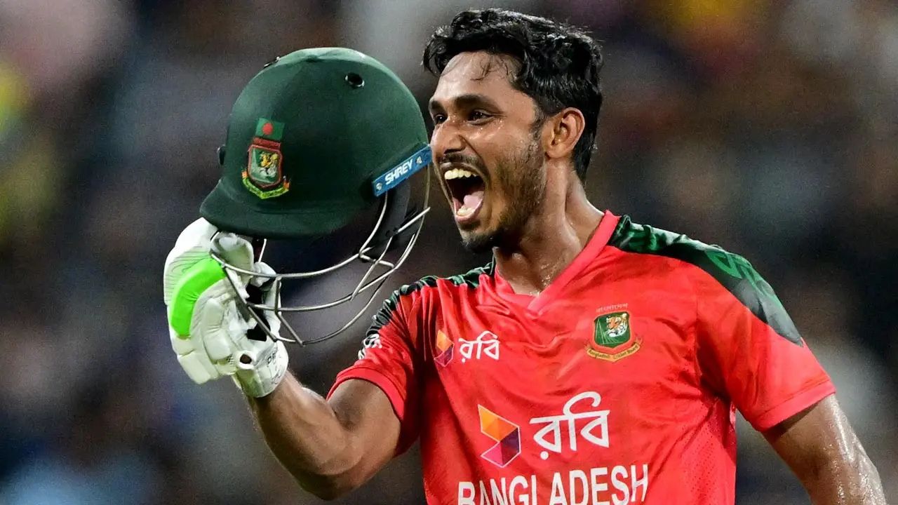 তানজিদ হাসানের রেকর্ডে বাংলাদেশ সিরিজ জয়