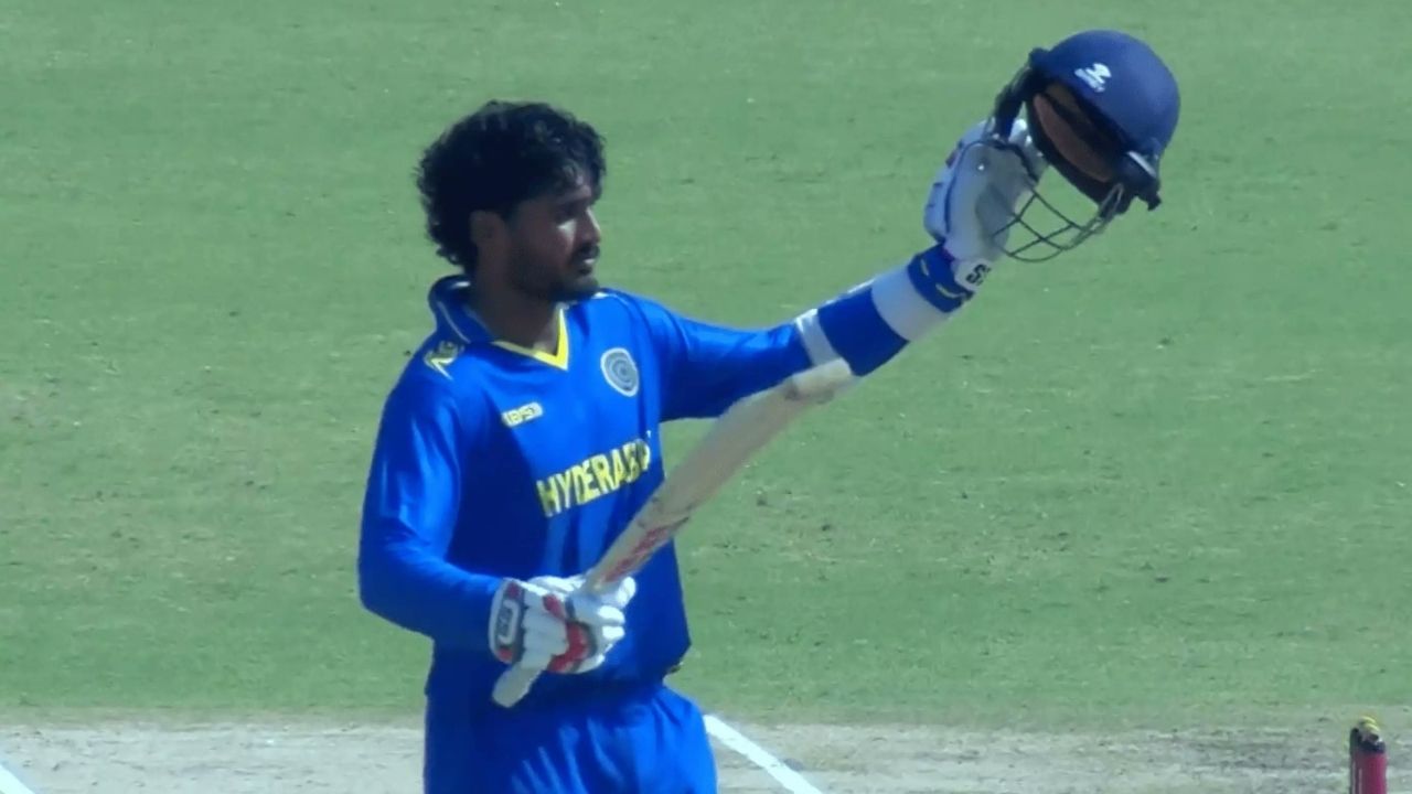 অমন রাও ডাবল সেঞ্চুরি বিজয় হাজারে