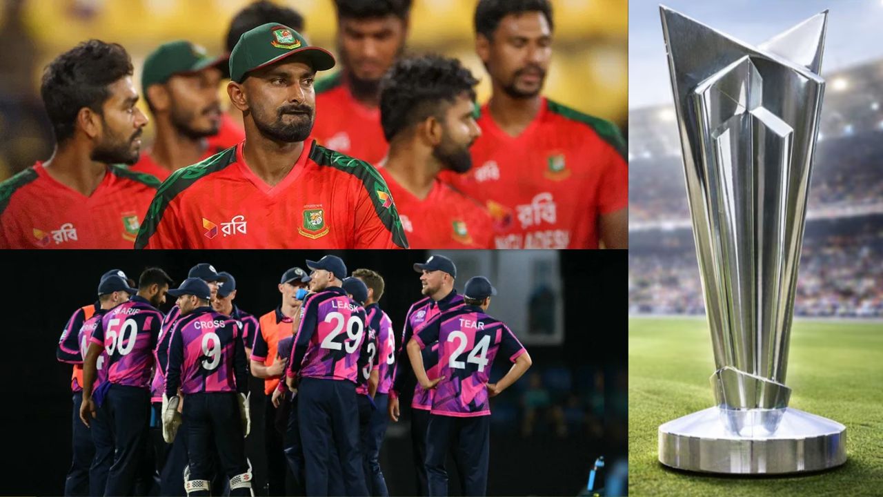 টি২০ বিশ্বকাপ ২০২৬ বাংলাদেশ বাইরে স্কটল্যান্ড এন্ট্রি
