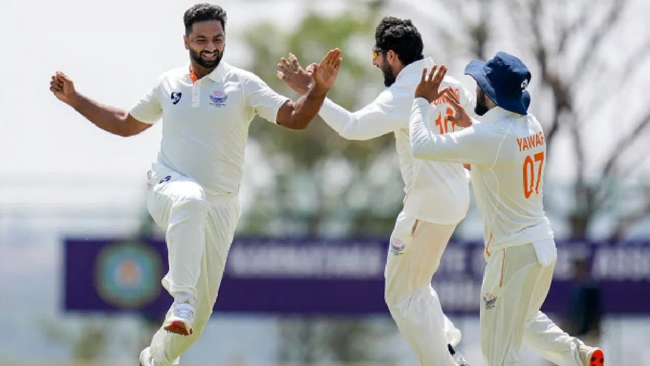 রঞ্জি ফাইনাল জম্মু কাশ্মীর আকিব নাবি ৫ উইকেট