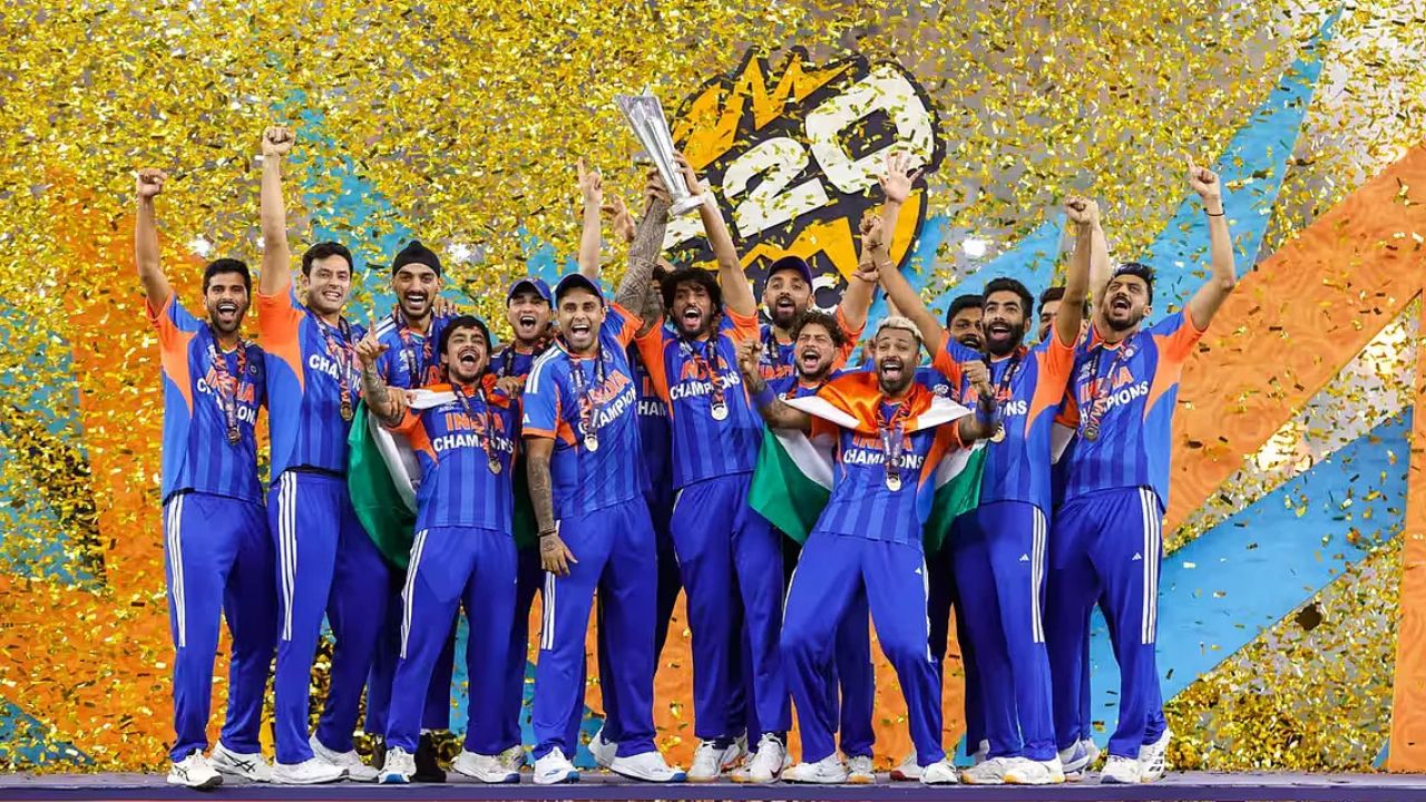 BCCI NAMAN পুরস্কার অনুষ্ঠান ICC ট্রফি জয়ী ভারতীয় দল
