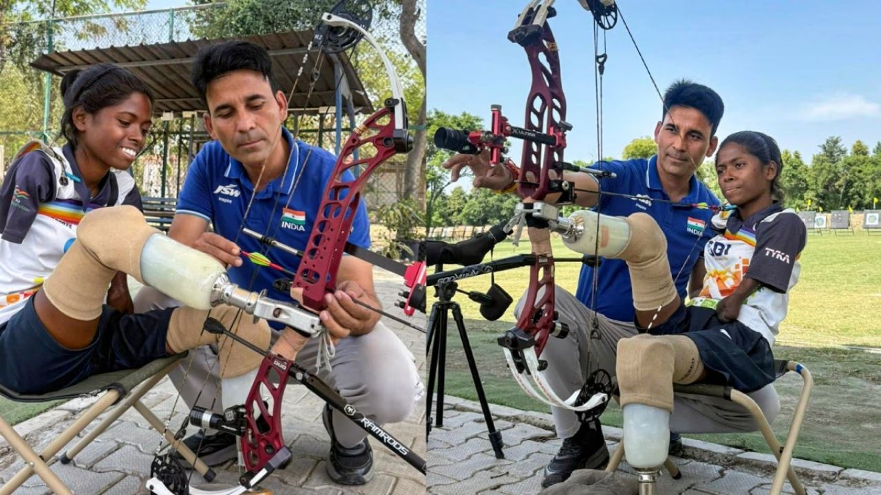পায়েল নাগ প্যারা আর্চারি স্বর্ণ