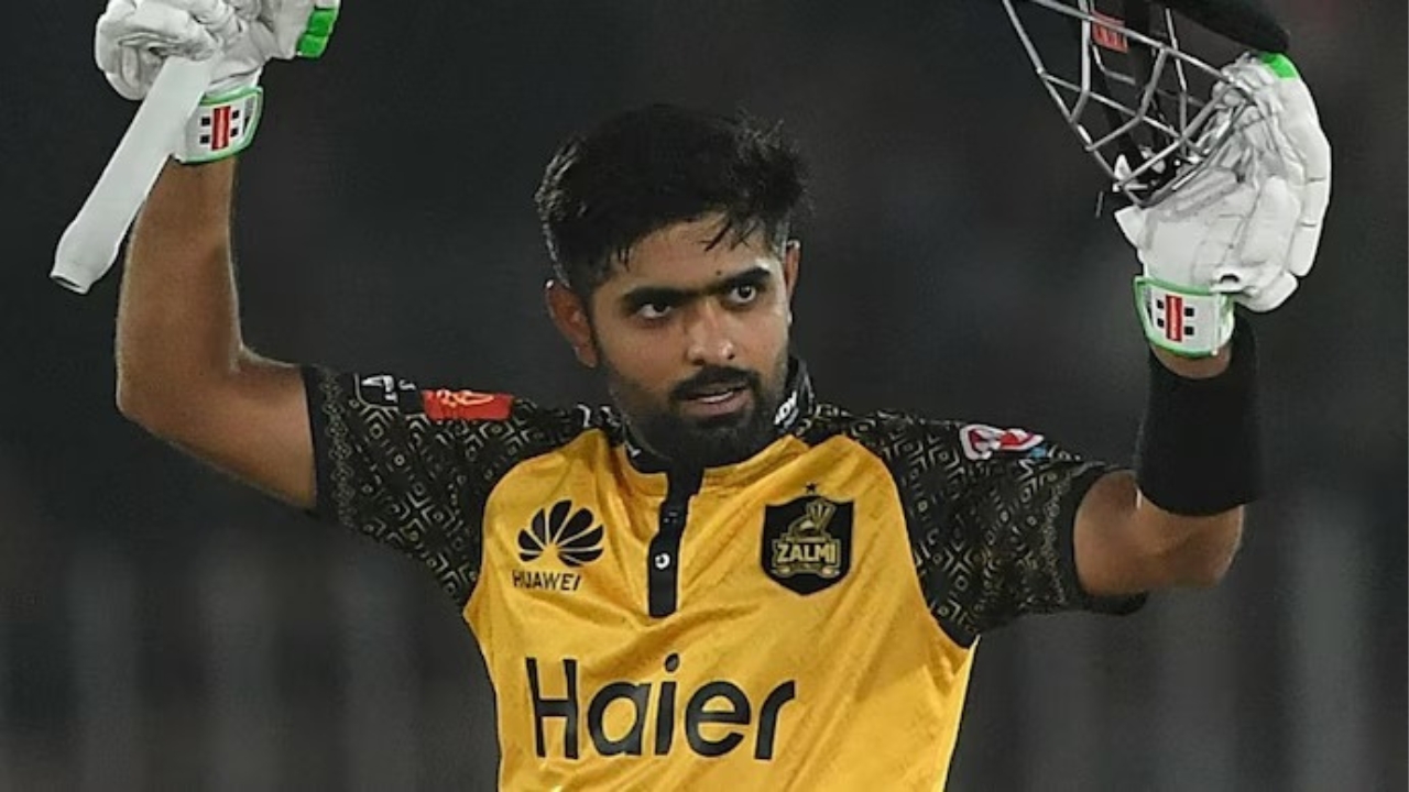বাবর আজম শতক পেশাওয়ার জালমি ফাইনাল