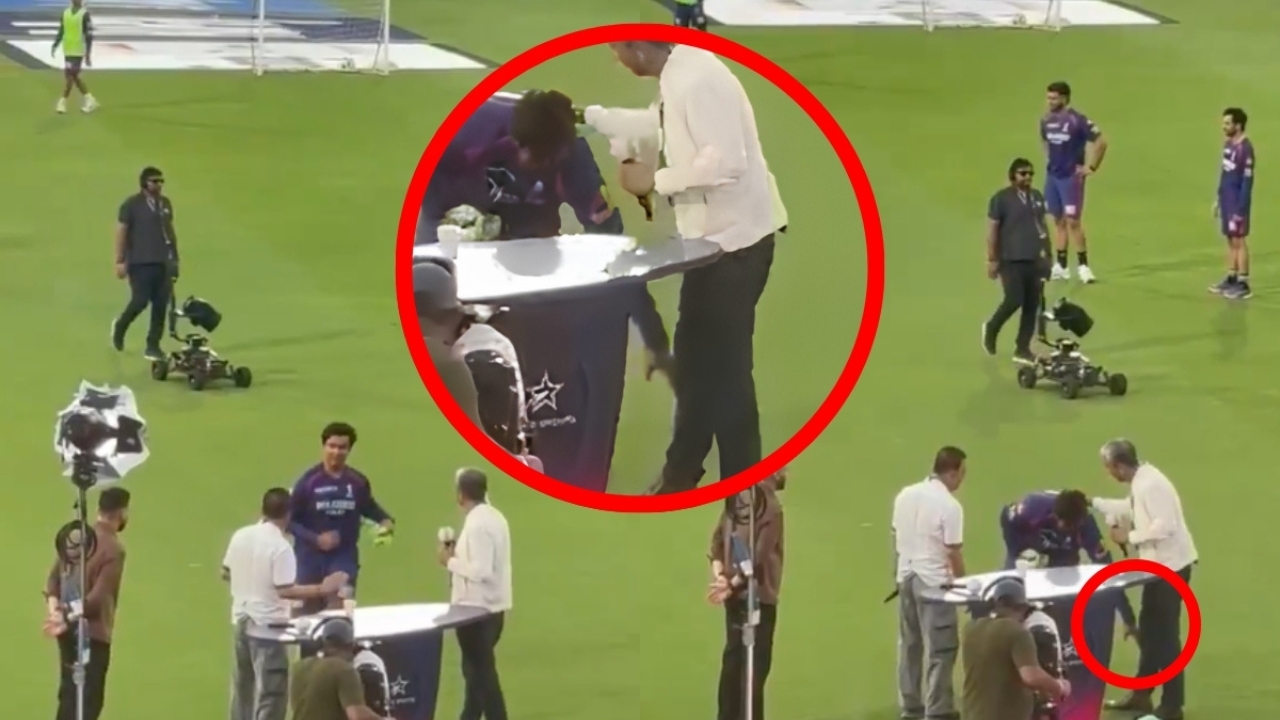 Vaibhav Suryavanshi Gavaskar viral moment