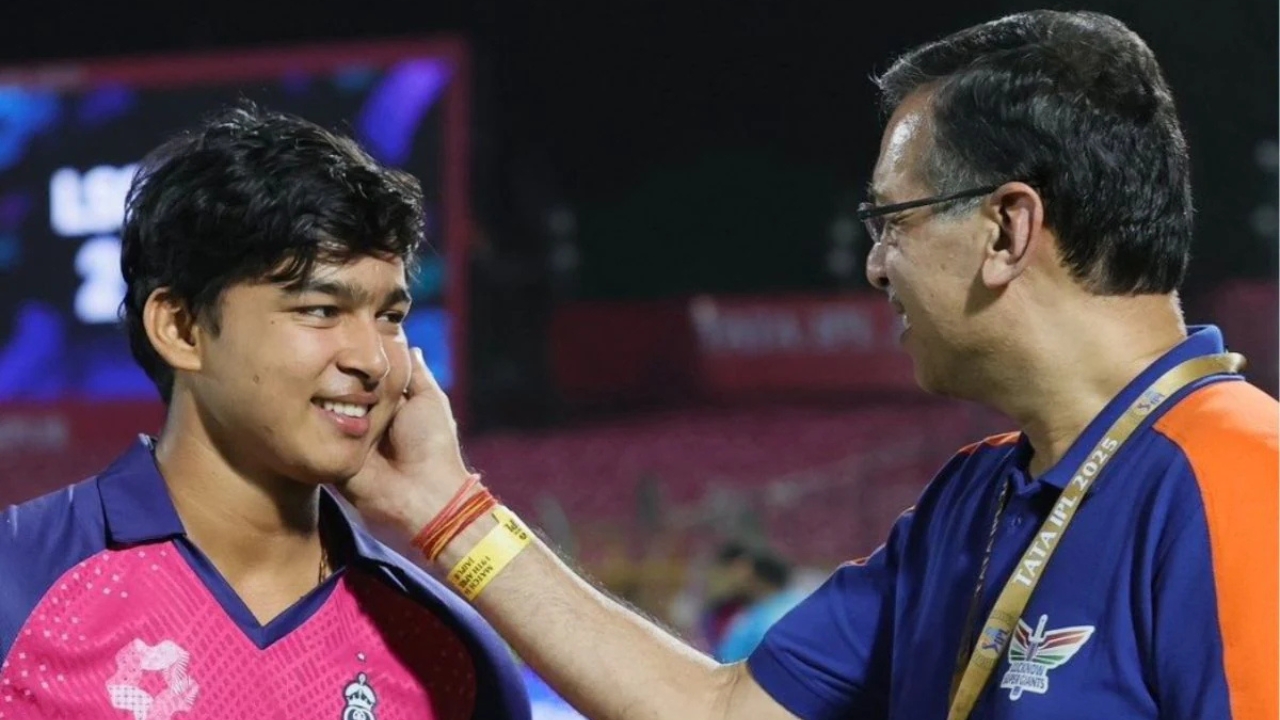 বৈভব সূর্যবংশী সঞ্জীব গোয়েঙ্কা সাক্ষাৎ
