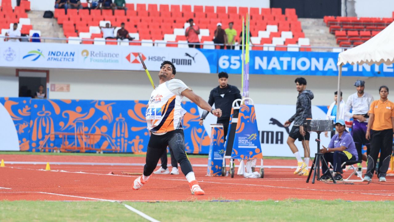 রোহিত যাদব ৮৭.০৫ মিটার জ্যাভলিন