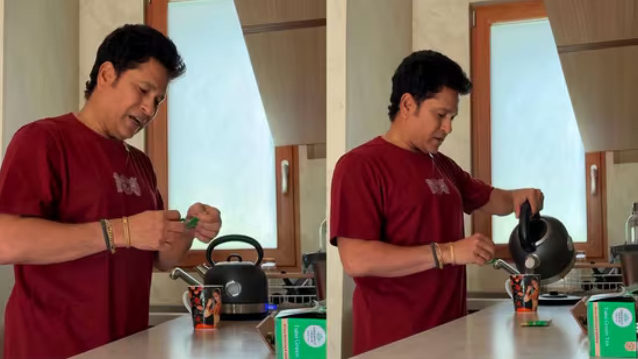 শচীন তেন্ডুলকর চা ভিডিও